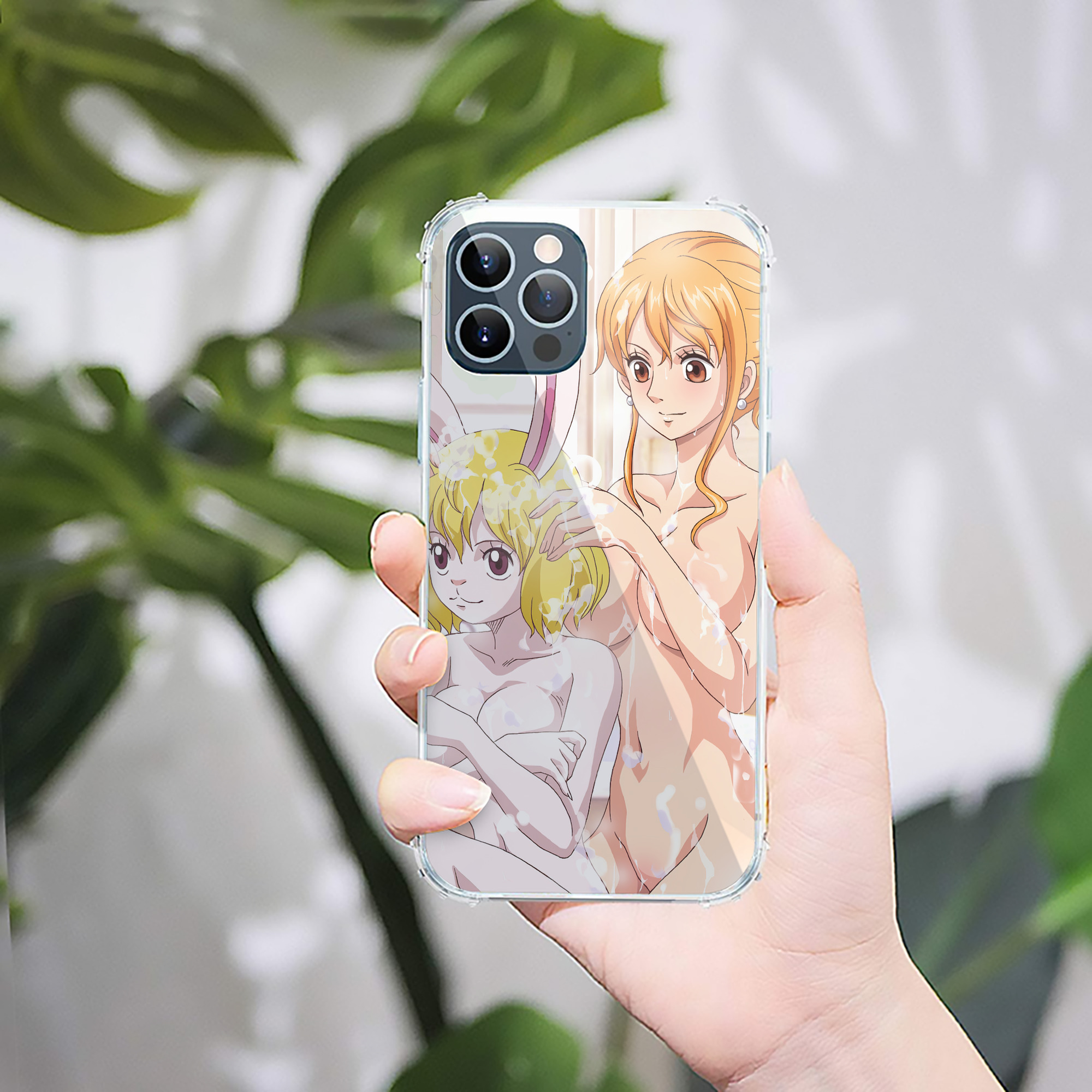 ワンピース ONE PIECE 【iPhone 12シリーズ対応】透明スマホケース（クリアソフトケース）